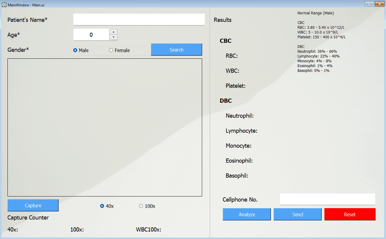 CBC And DBC Counter Using Image Processing