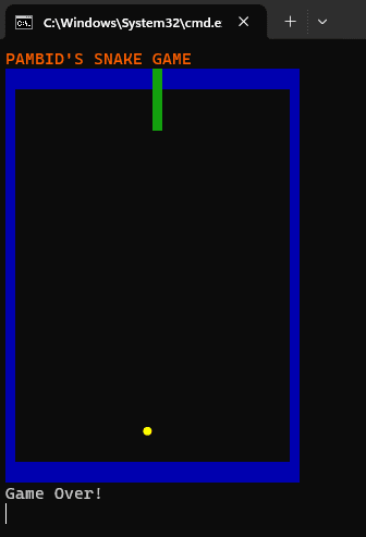 Python Snake Game
